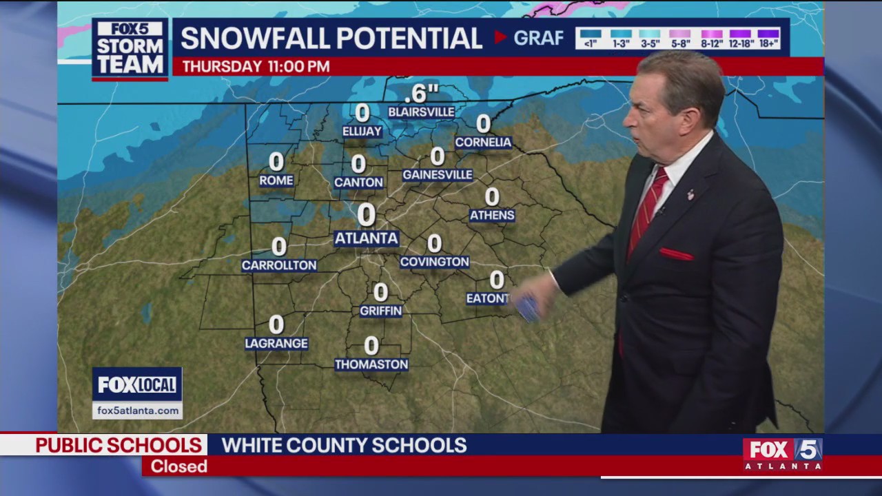 Tuesday evening forecast