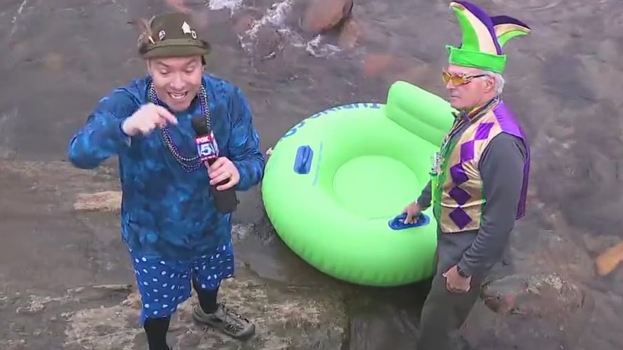 Annual Fasching celebration in Helen