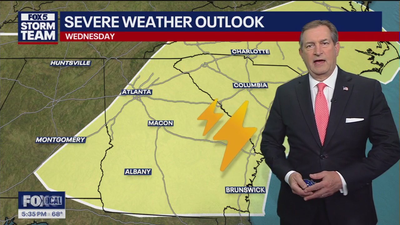 Thursday evening forecast