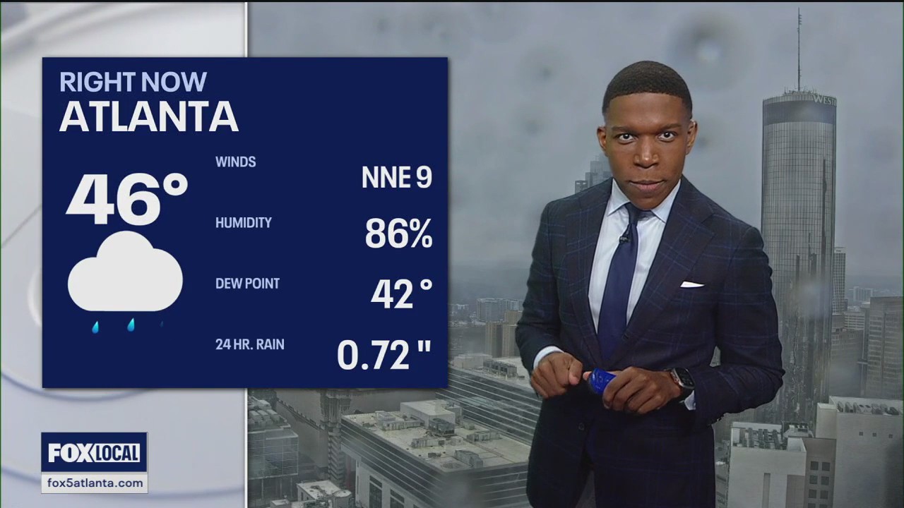 Monday midday weather forecast