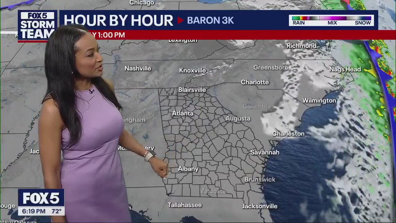 Sunday weather forecast