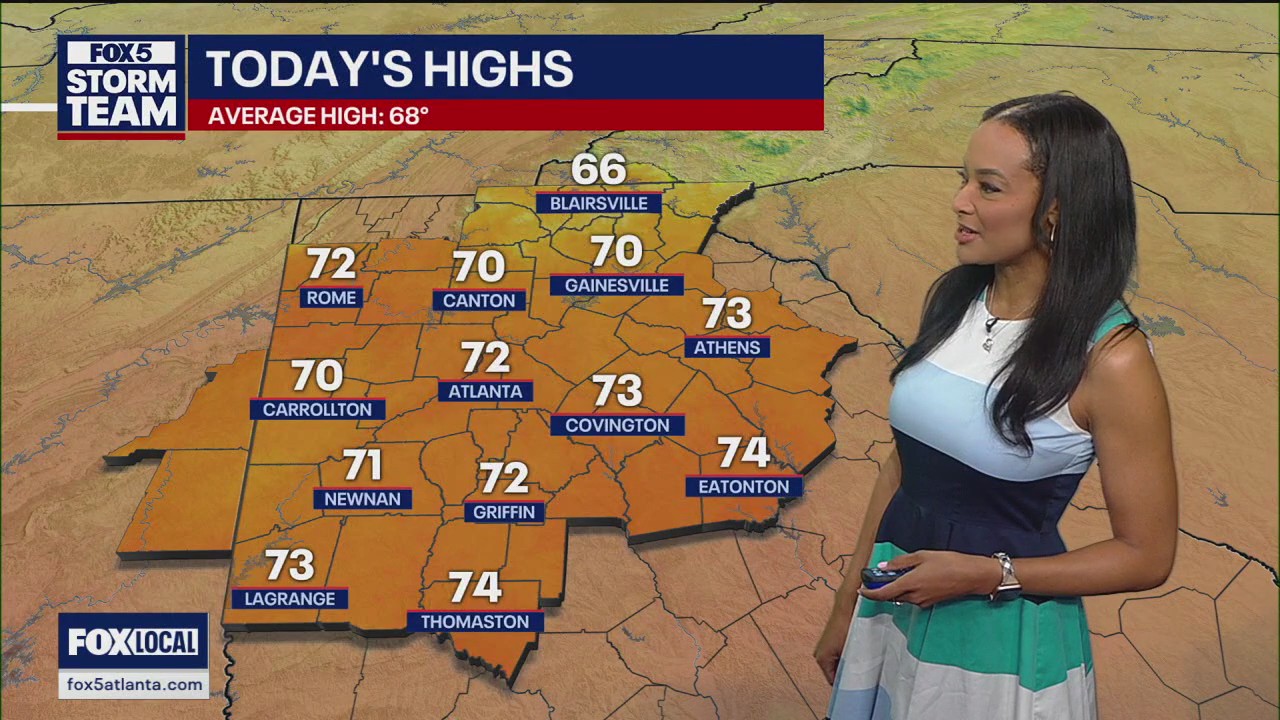 Weekend forecast update