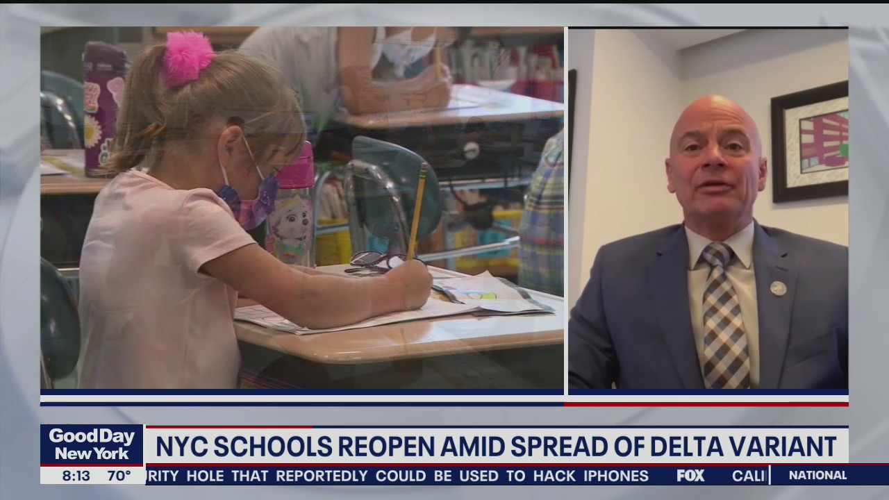 Tech snafu during first day of school