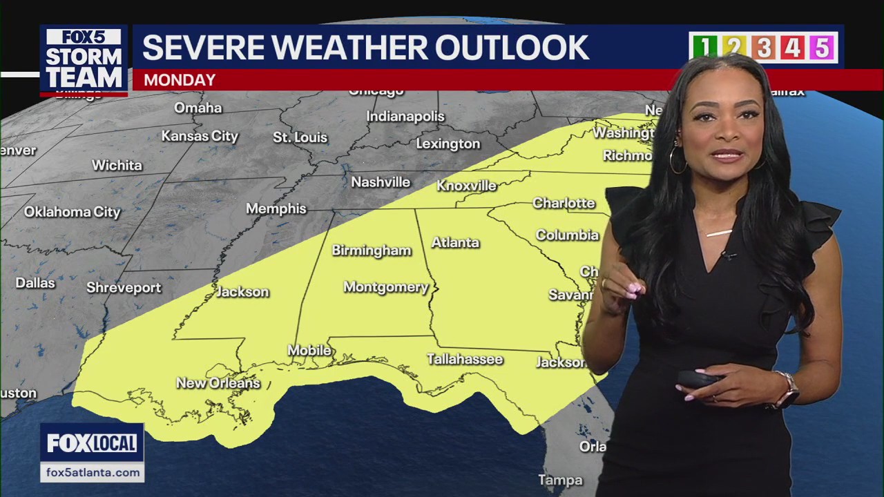Thursday evening forecast