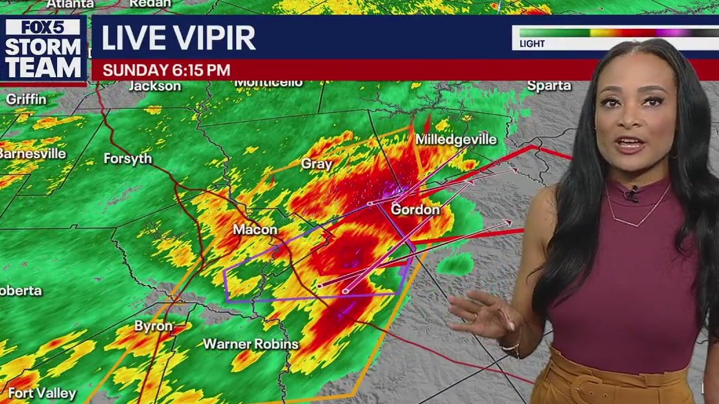 Sunday evening forecast update