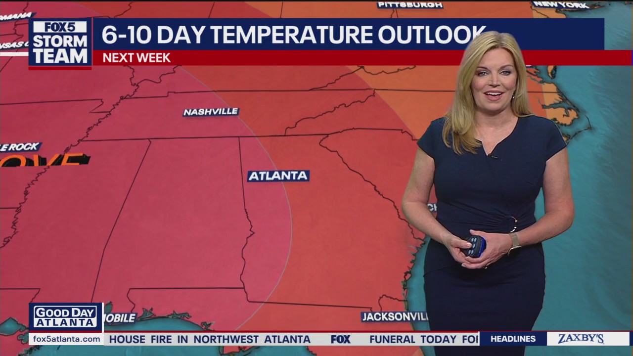 Monday morning weather forecast