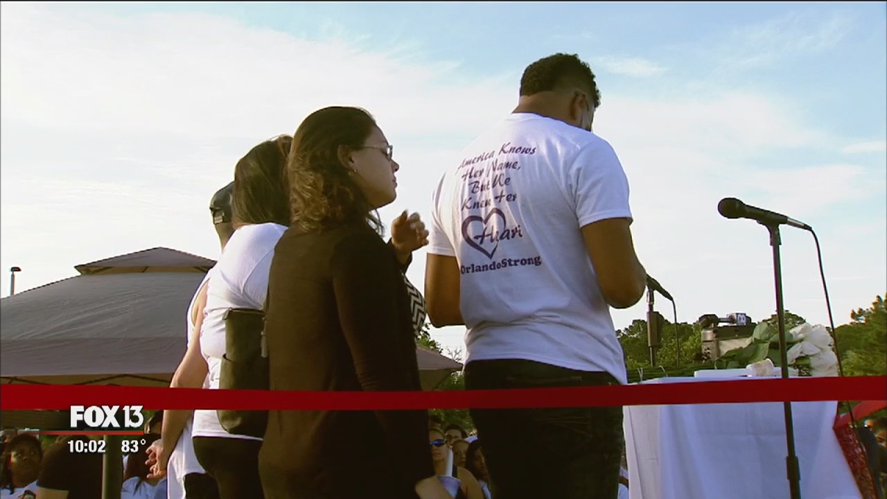 Vigil held in Davenport for 2 women killed at Pulse | FOX 13 Tampa Bay