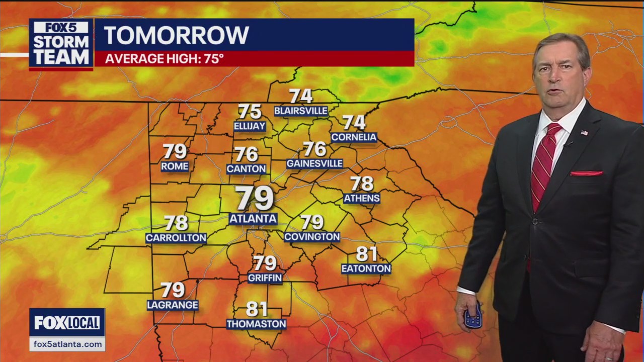 Tuesday night forecast