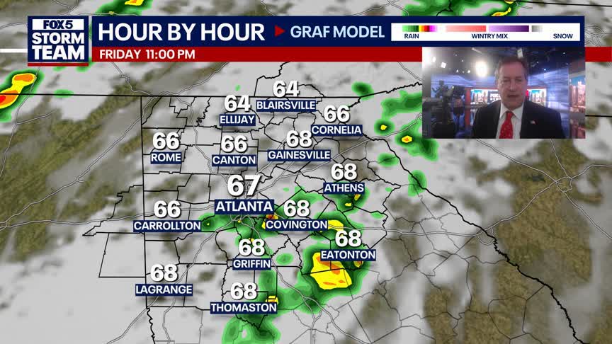 Friday Night Weather Update | FOX 5 Atlanta