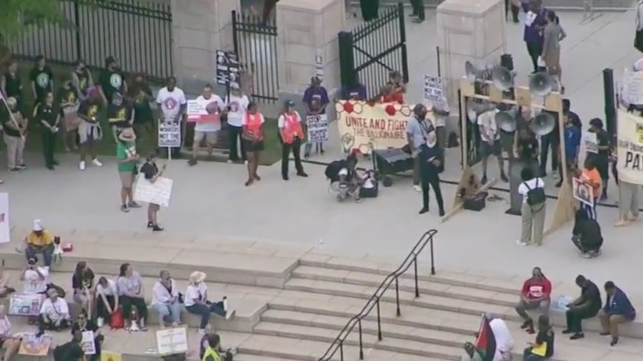 May Day rally in downtown Atlanta | FOX 5 Atlanta
