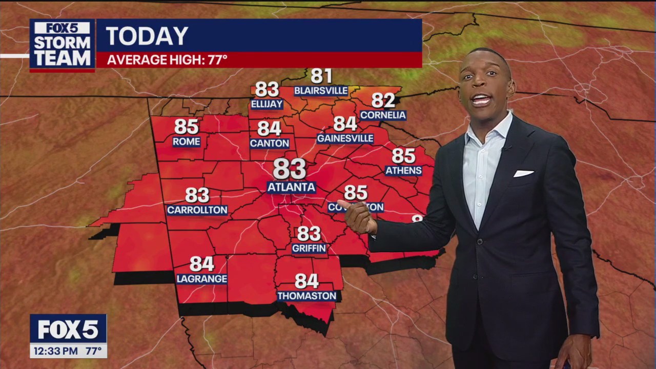 Wednesday morning midday forecast