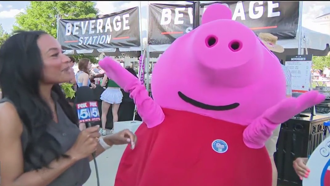 Peppa Pig at Taste of Alpharetta