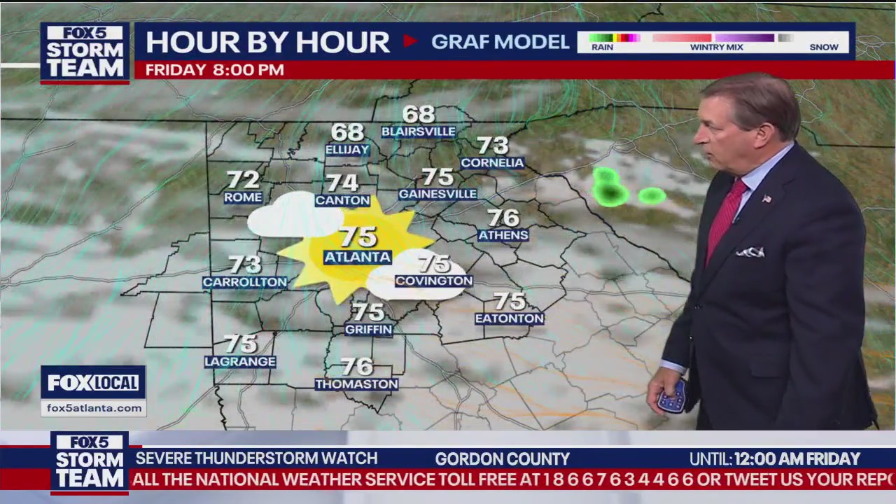 Thursday night forecast