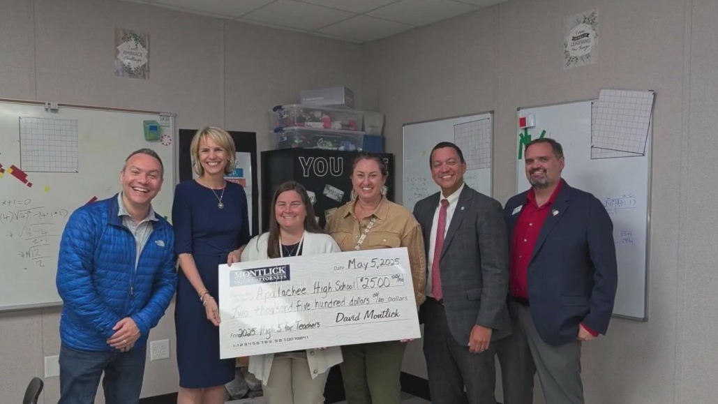 High 5 for Teachers winner awarded prize