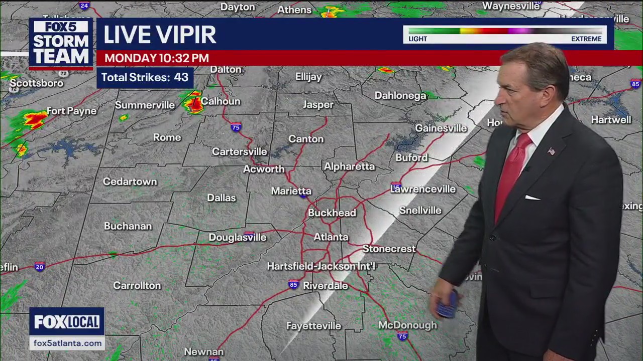 Monday night forecast