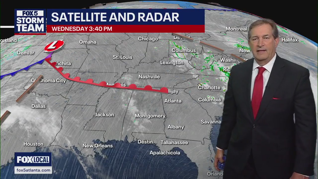 Wednesday evening forecast