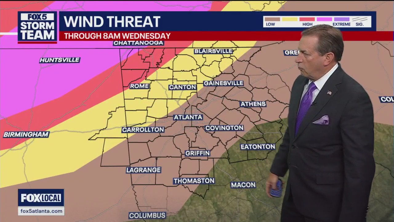 Monday night forecast