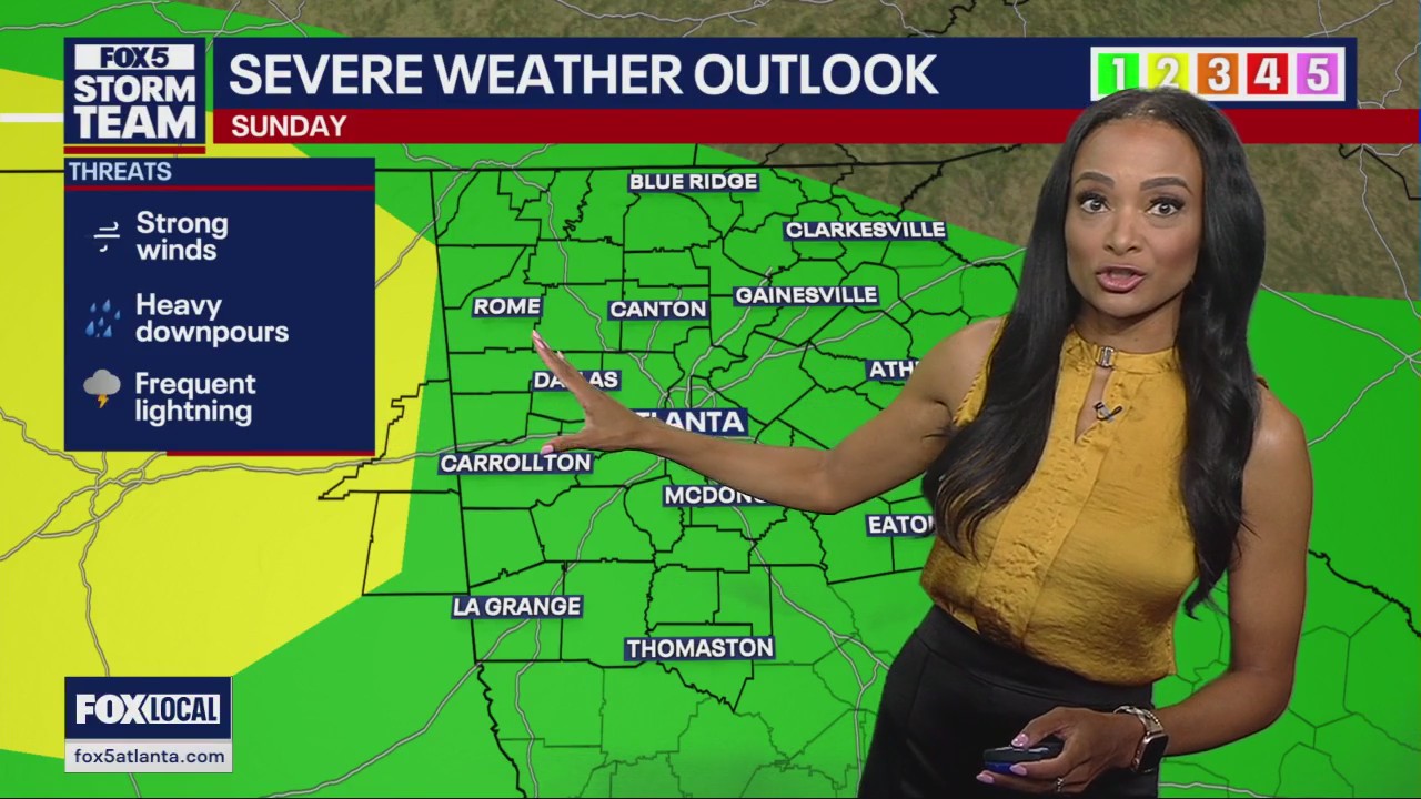 Memorial Day Weekend forecast update | FOX 5 Atlanta