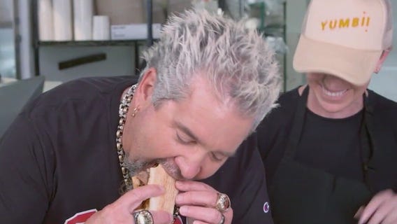 Yumbii featured on 'Diners, Drive-Ins and Dives'