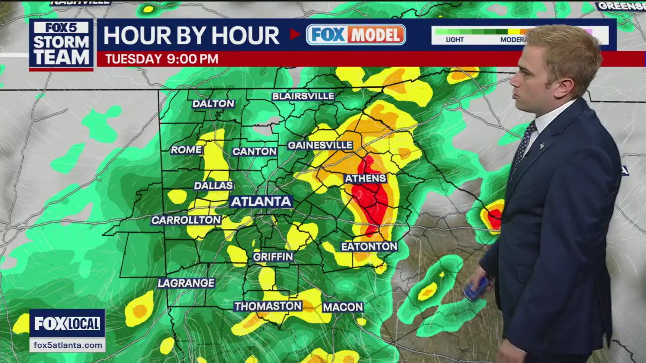 Monday night forecast