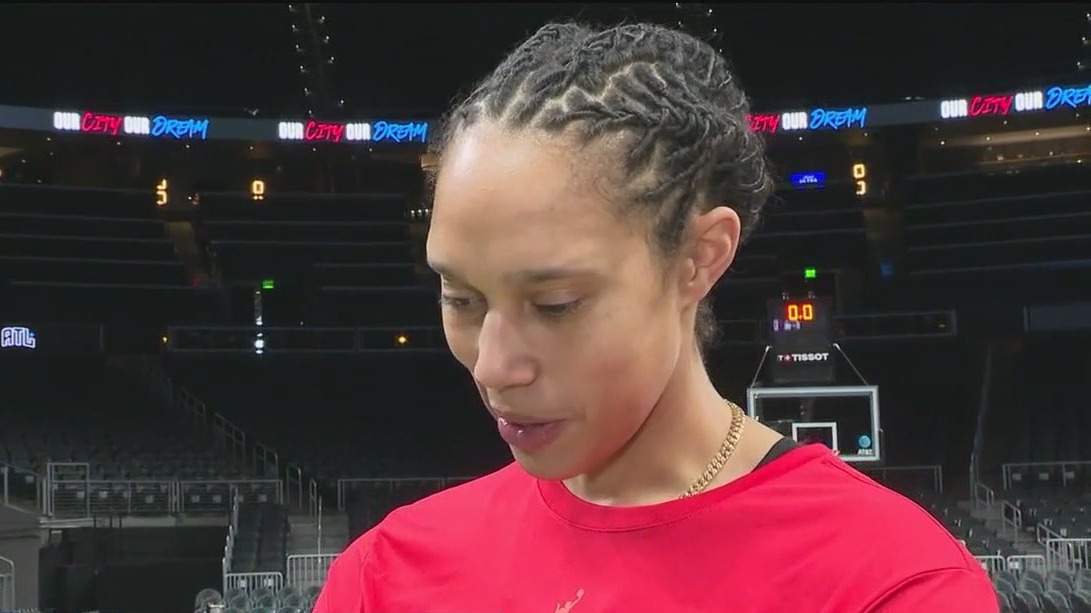 Brittney Griner on Atlanta Dream opener