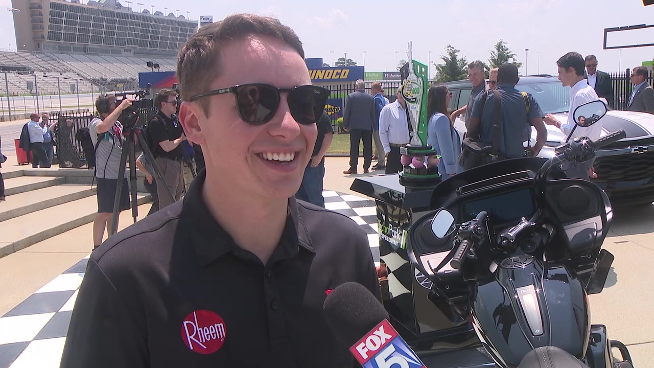 NASCAR's Christopher Bell on EchoPark Speedway name change