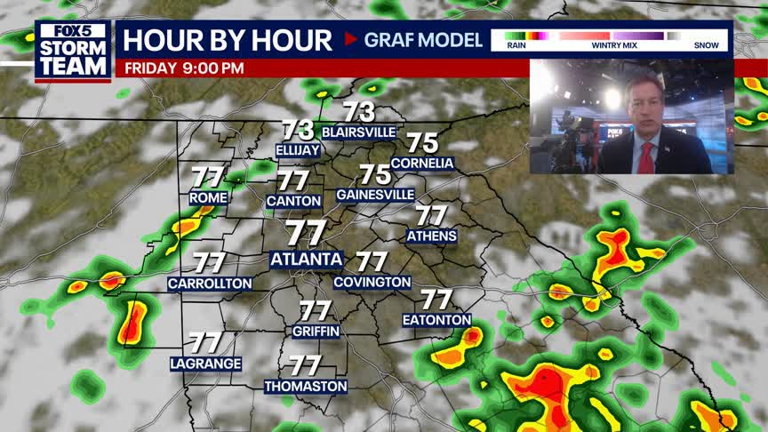 Friday Night Weather Update | FOX 5 Atlanta