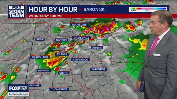 Monday evening forecast