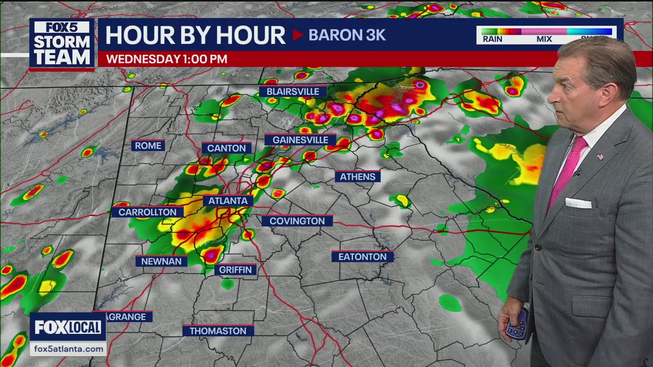 Monday evening forecast