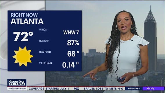 Sunday morning weather forecast