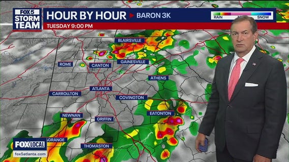 Tuesday night forecast