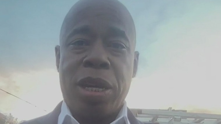 Eric Adams on last days of race