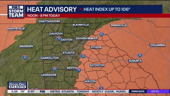 Monday morning weather forecast