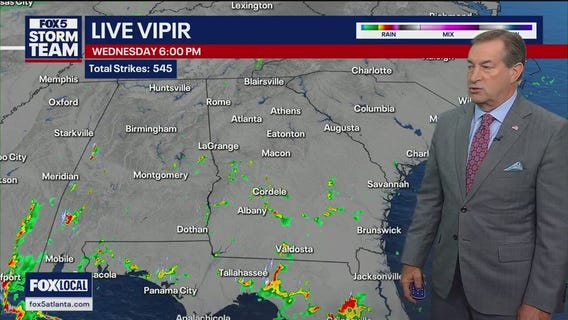Wednesday evening forecast
