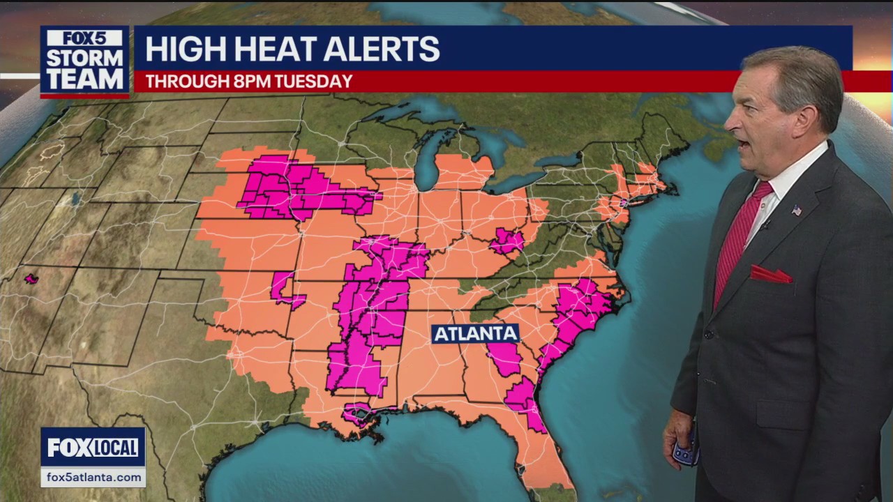 Monday evening forecast