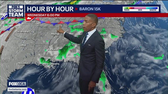 Monday afternoon forecast