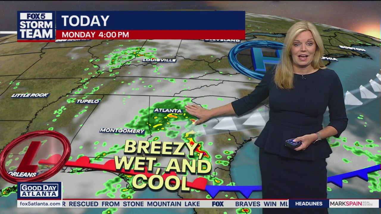 Monday morning weather forecast