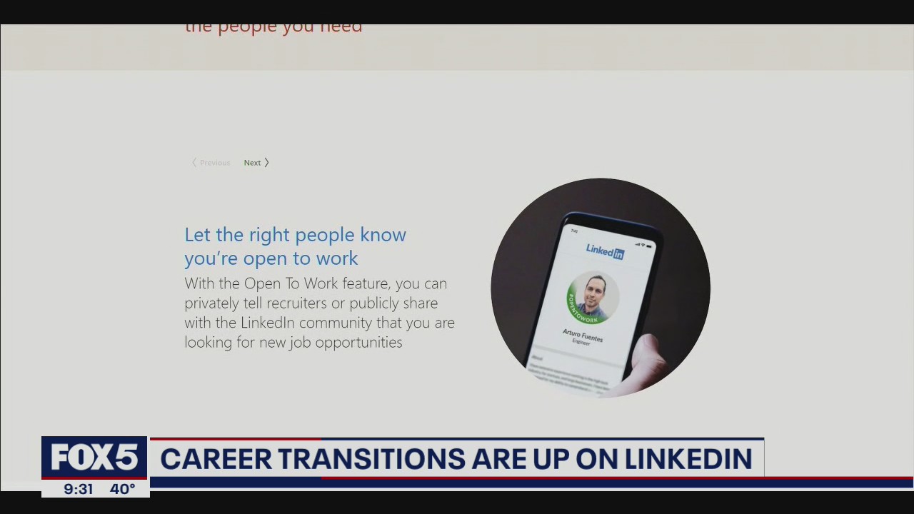 Tips on changing your career from LinkedIn