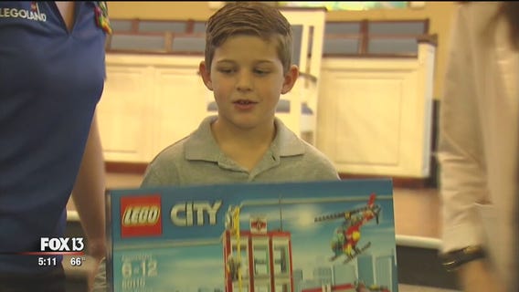 Generous friend gets surprise