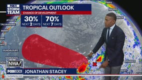 Tuesday midday weather forecast