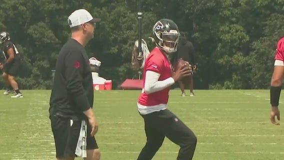 Falcons getting ready to take on the Bucs