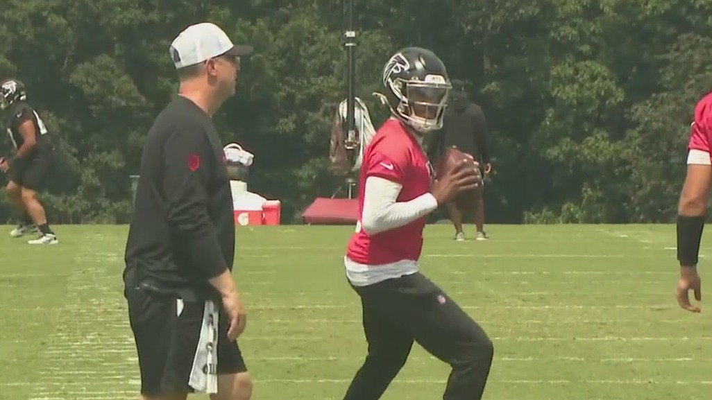 Falcons getting ready to take on the Bucs