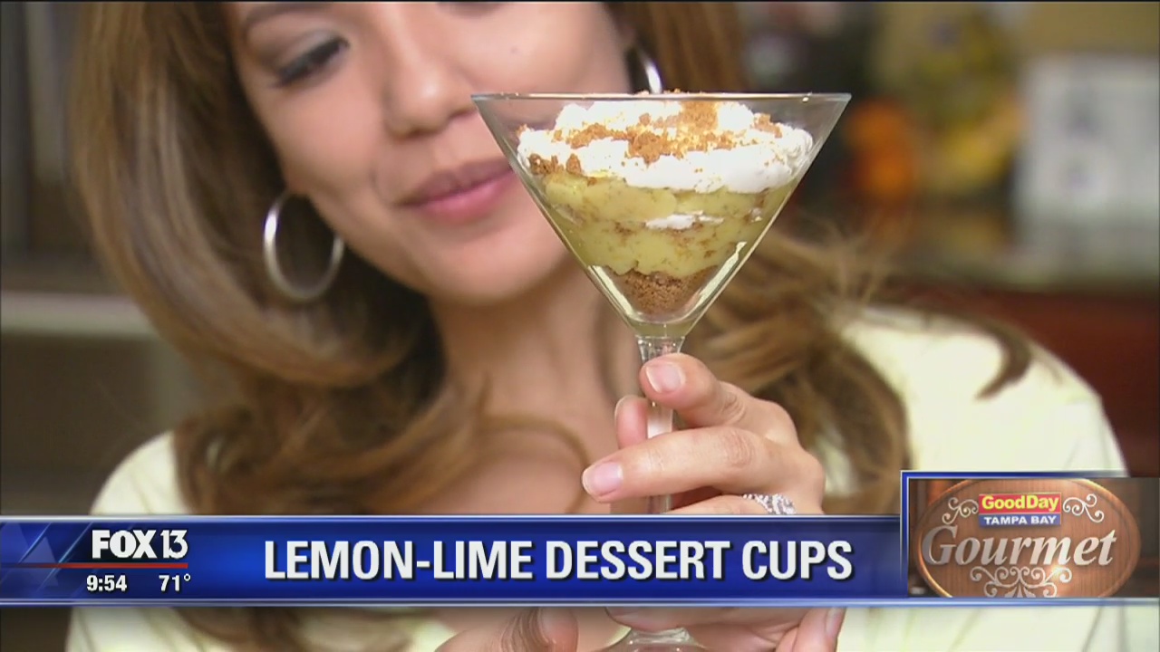 Good Day Gourmet: Lemon-lime dessert cups