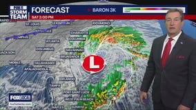 Weekend weather forecast