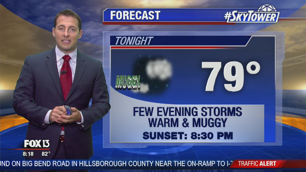 Friday weathercast | FOX 13 Tampa Bay