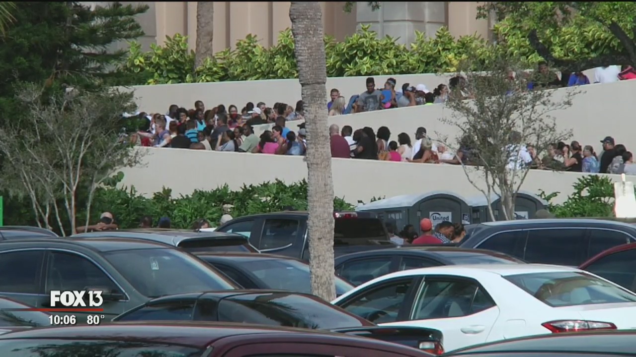 Thousands at Lakeland Food for Florida | FOX 13 Tampa Bay
