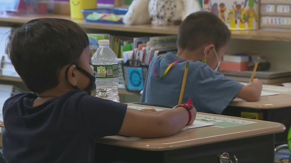 Call for all students tested before school