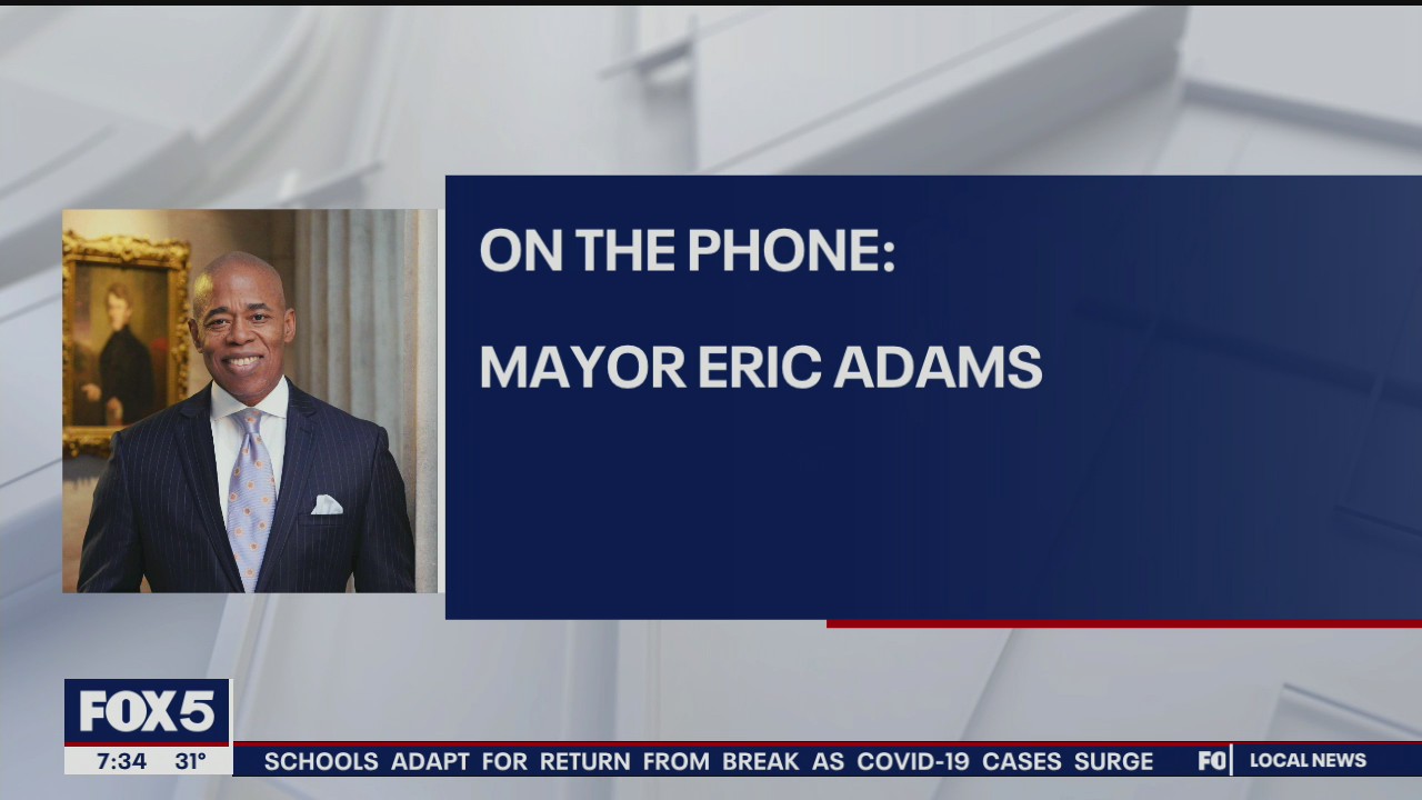 Mayor Eric Adams