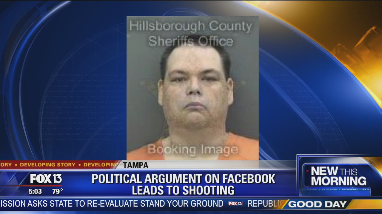 Shooting sparked by Facebook argument | FOX 13 Tampa Bay