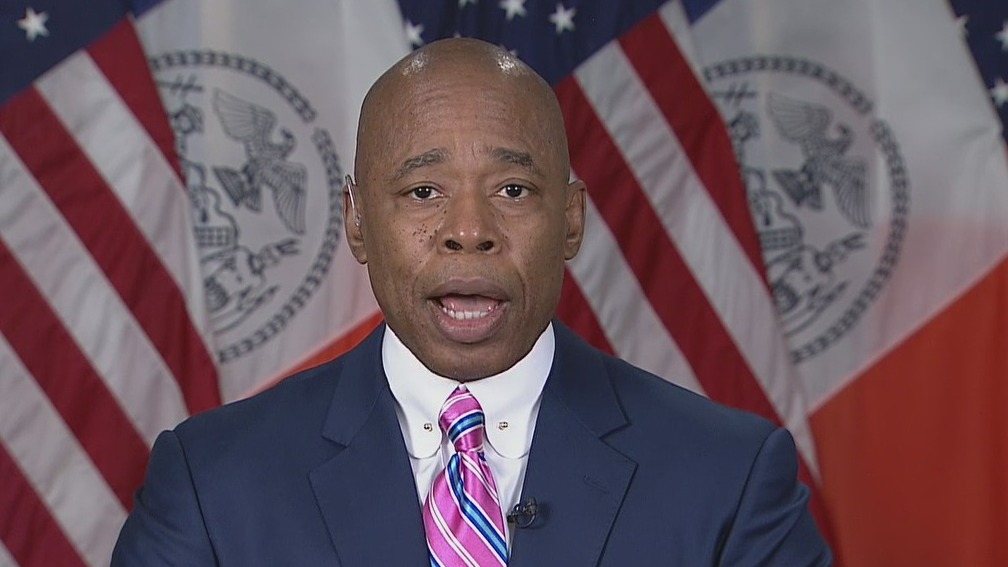Mayor Eric Adams previews Biden visit